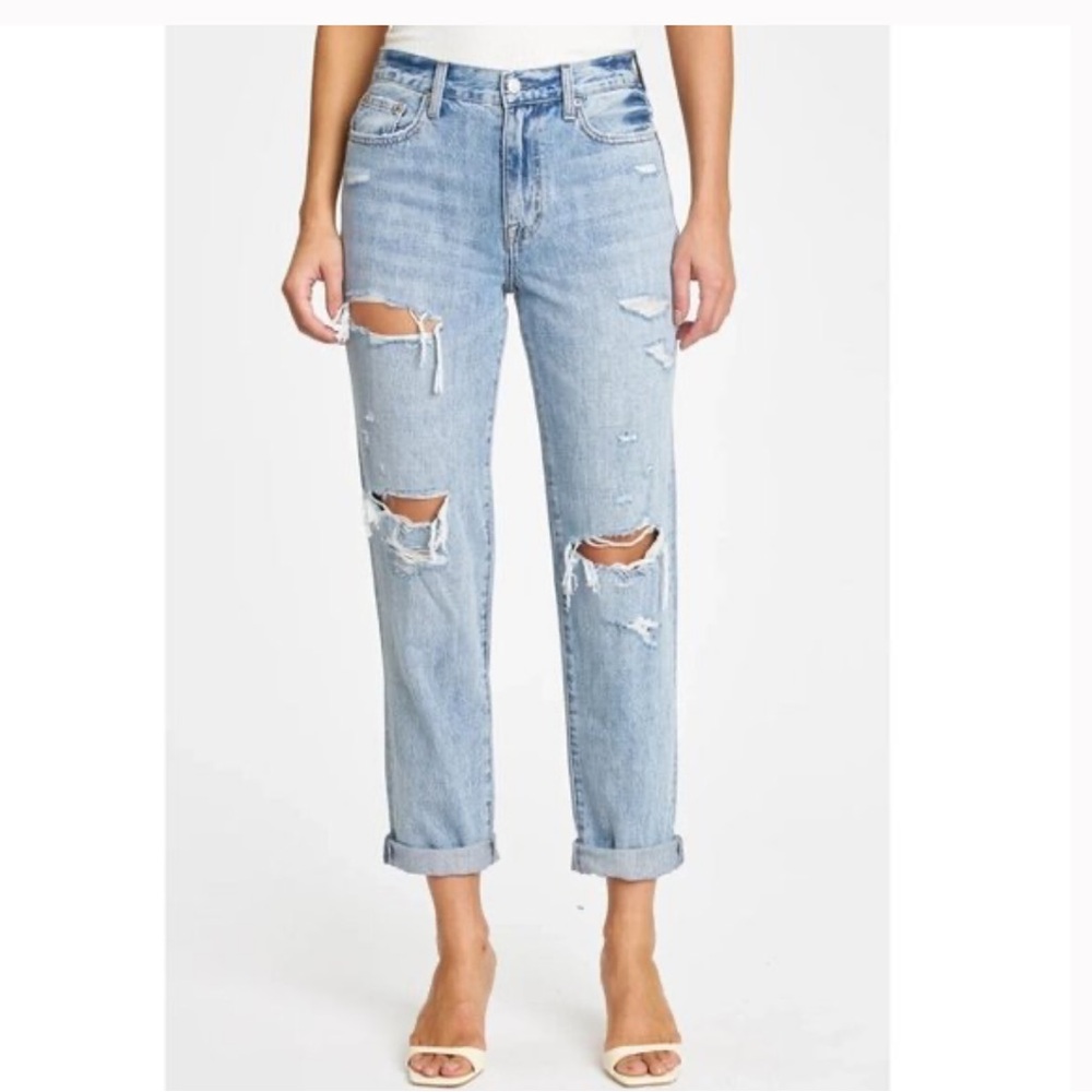 NWT Pistola PRESLEY HIGH RISE RELAXED ROLLER size 25